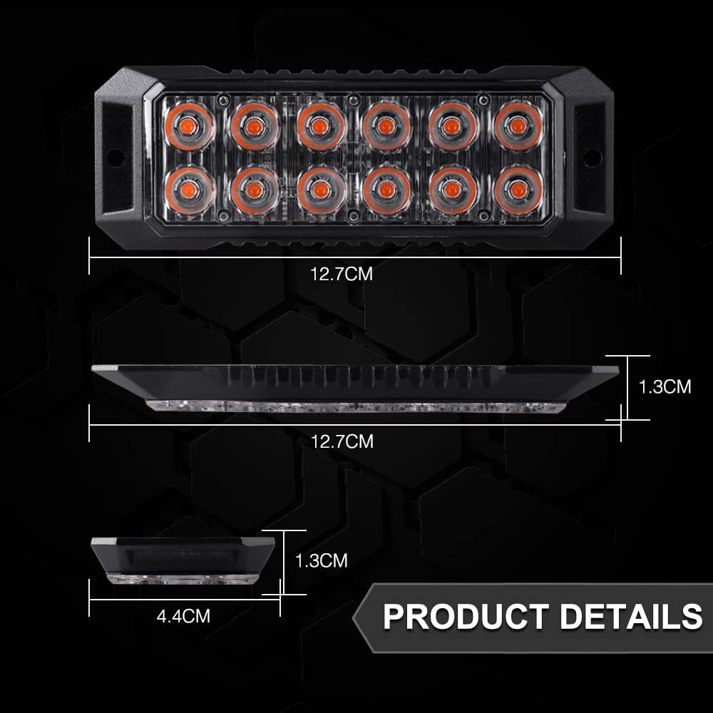 New12-LED Flashing Strobe  for - đánh giá và giá Sos Light Strobe
