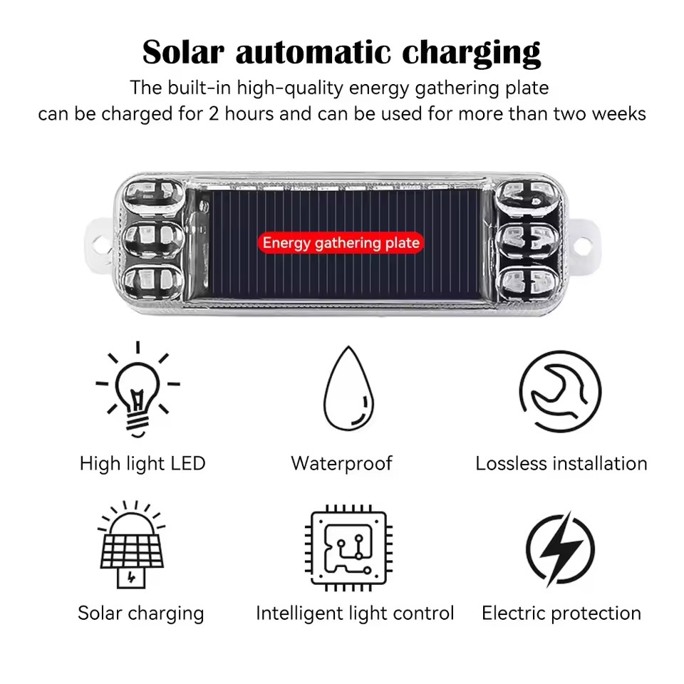 Solar powered cars, motorcycle - đánh giá và giá Sos Light Strobe