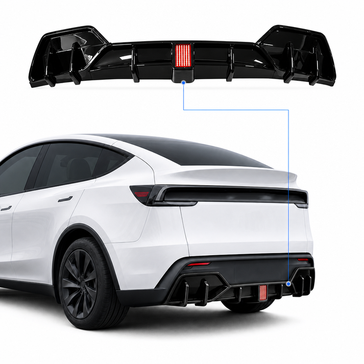 For Tesla Model Y Juniper Rear - đánh giá và giá Sos Light Strobe