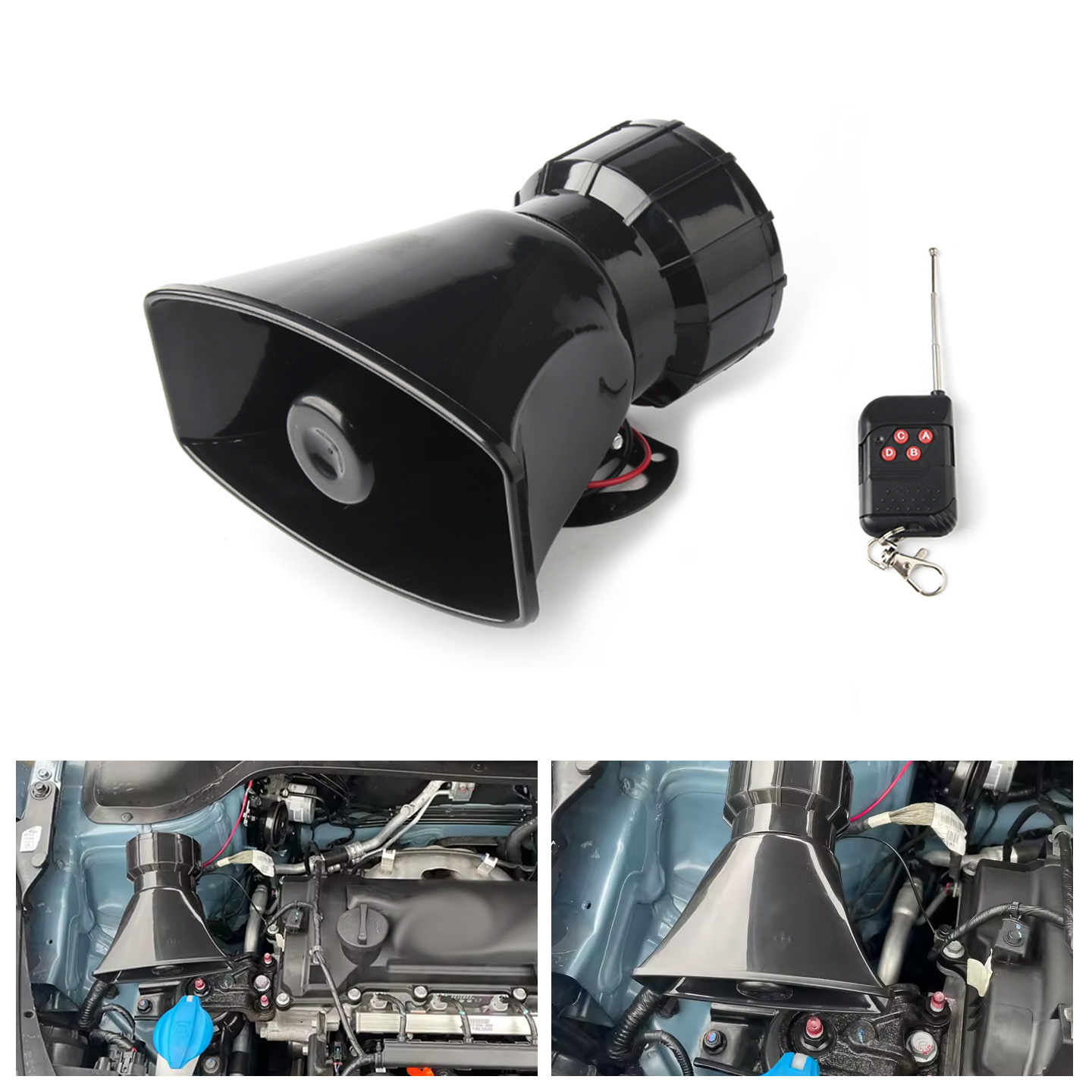 12V Speaker 130dB Wireless Ele - đánh giá và giá Emergency Whistle Loud