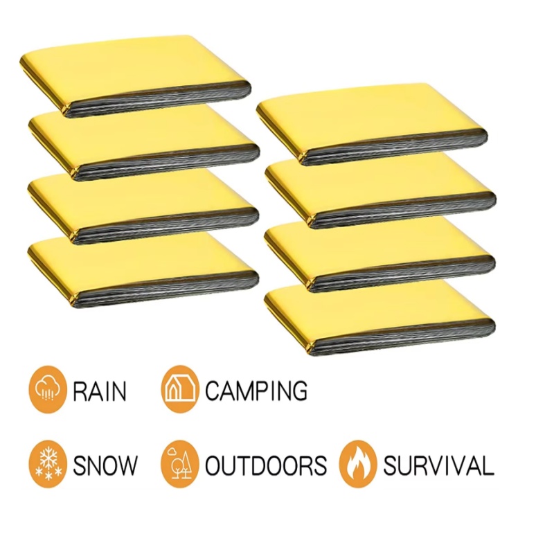 Gold‑Silver Mylar Thermal Surv - đánh giá và giá Survival Blanket Reflective