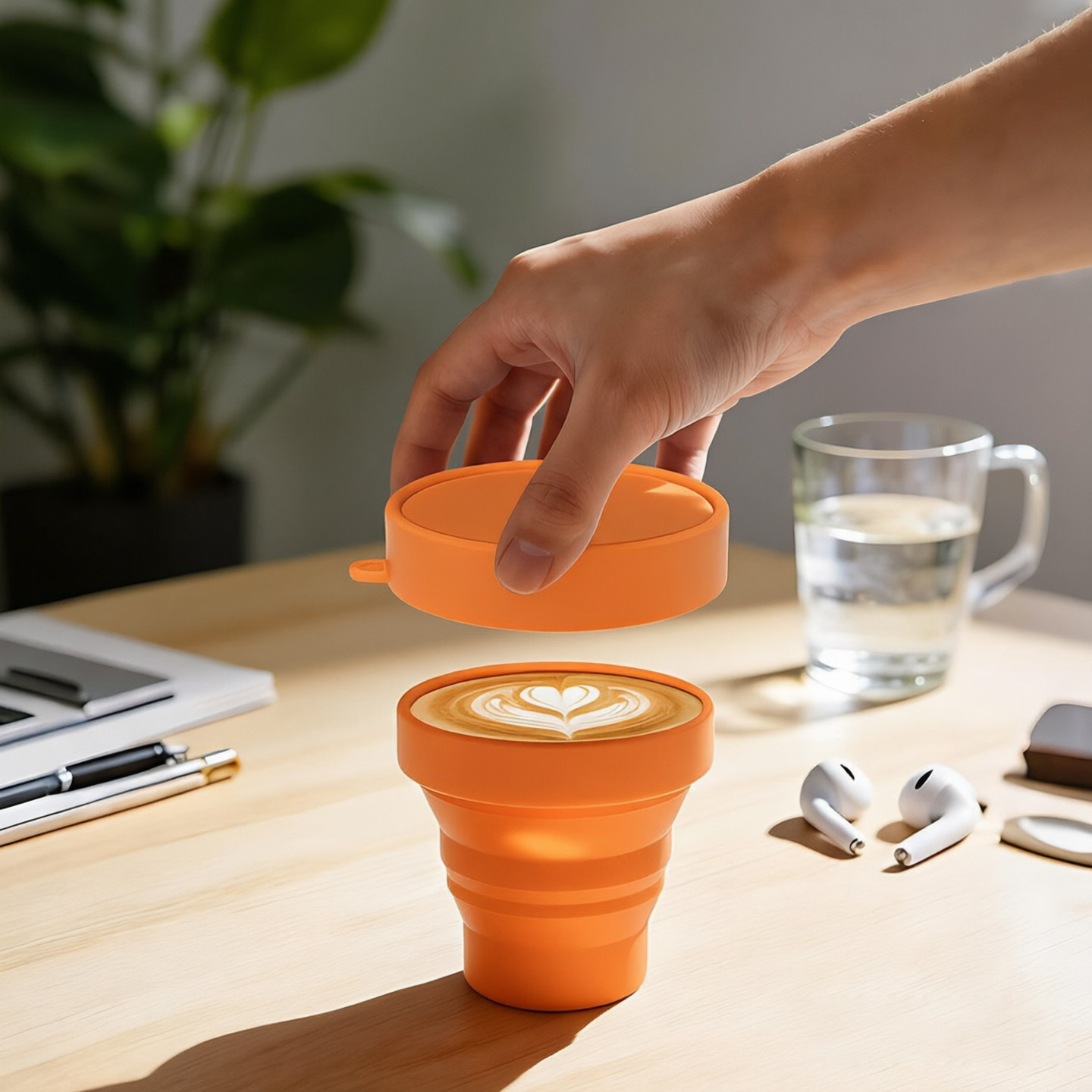 Portable Collapsible Silicone  - đánh giá và giá Water Bag Collapsible
